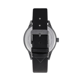 Simplify The 2400 Leather-Band Unisex Watch - Black - SIM2404