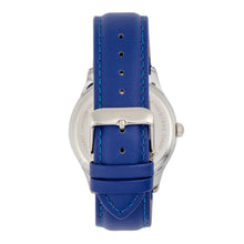 Load image into Gallery viewer, Simplify The 6900 Leather-Band Watch w/ Date - Blue - SIM6903
