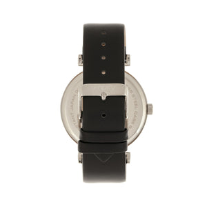 Simplify The 4800 Leather-Band Watch w/Day/Date - Black/Silver - SIM4804