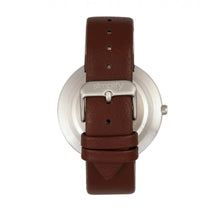 Load image into Gallery viewer, Simplify The 6000 Strap Watch - Silver/Brown - SIM6001

