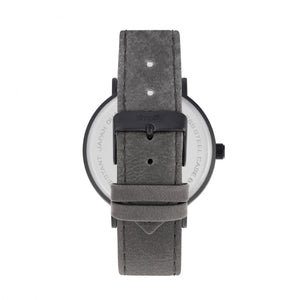 Simplify The 2900 Leather-Band Watch - Black/Charcoal - SIM2906