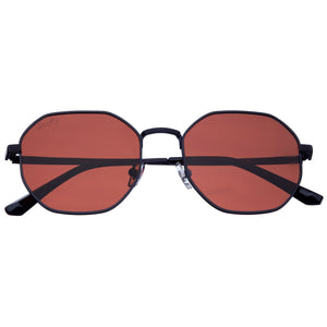 Simplify Ezra Polarized Sunglasses - Black/Red - SSU125-RD