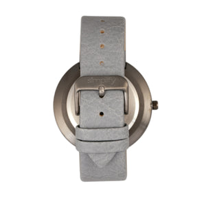 Simplify The 6000 Strap Watch - Gunmetal/Grey - SIM6004