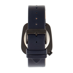 Simplify The 6800 Leather-Band Watch - Black/Navy - SIM6806