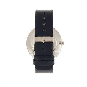 Simplify The 4400 Leather-Band Watch - Navy/Silver - SIM4401