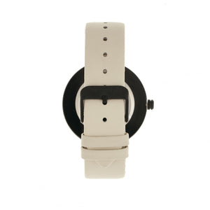 Simplify The 3900 Leather-Band Watch w/ Date - Eggshell - SIM3905