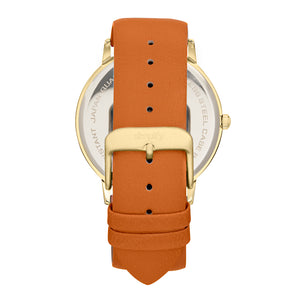 Simplify The 7200 Leather-Band Watch - Light Brown - SIM7204