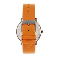 Load image into Gallery viewer, Simplify The 6200 Leather-Strap Watch - Orange - SIM6206

