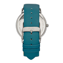 Load image into Gallery viewer, Simplify The 7200 Leather-Band Watch - Teal - SIM7205
