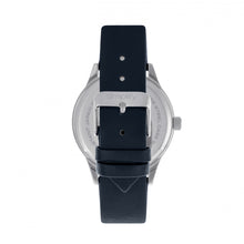 Load image into Gallery viewer, Simplify The 2400 Leather-Band Unisex Watch - Silver/Navy - SIM2406
