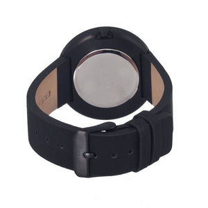 Simplify The 1200 Leather-Band Unisex Watch - Black - SIM1207