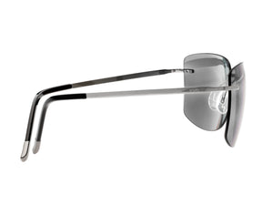 Simplify Benoit Polarized Sunglasses - Silver/Blue - SSU110-SL
