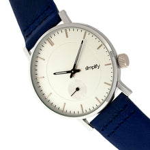 Load image into Gallery viewer, Simplify The 3600 Leather-Band Watch - Silver/Navy - SIM3601
