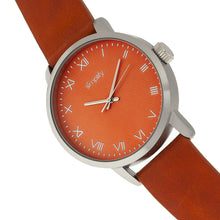 Load image into Gallery viewer, Simplify The 4200 Leather-Band Watch - Orange - SIM4203

