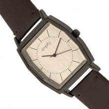 Load image into Gallery viewer, Simplify The 5400 Leather-Band Watch - Bronze/Dark Brown  - SIM5405
