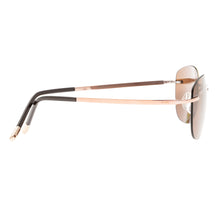 Load image into Gallery viewer, Simplify Matthias Polarized Sunglasses - Rose Gold/Brown - SSU112-RG
