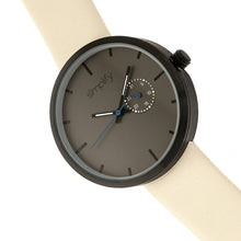 Load image into Gallery viewer, Simplify The 3900 Leather-Band Watch w/ Date - Eggshell - SIM3905
