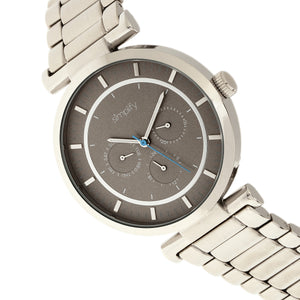 Simplify The 4800 Bracelet Watch w/Day/Date - Silver/Grey - SIM4803