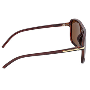 Simplify Reed Polarized Sunglasses - Brown/Brown - SSU121-BN