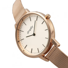 Load image into Gallery viewer, Simplify The 5800 Mesh Bracelet Watch - Rose Gold/White - SIM5805
