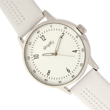 Load image into Gallery viewer, Simplify The 5700 Leather-Band Watch - White - SIM5701
