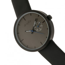 Load image into Gallery viewer, Simplify The 3900 Leather-Band Watch w/ Date - Black - SIM3902
