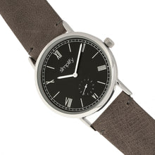 Load image into Gallery viewer, Simplify The 5100 Leather-Band Watch - Charcoal/Black - SIM5104
