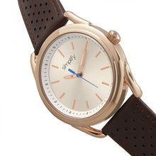 Load image into Gallery viewer, Simplify The 5900 Leather-Band Watch - Rose Gold/Brown - SIM5904
