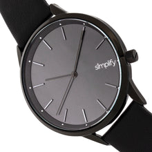 Load image into Gallery viewer, Simplify The 6700 Series Strap Watch - Black - SIM6707
