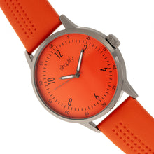 Load image into Gallery viewer, Simplify The 5700 Leather-Band Watch - Orange - SIM5706
