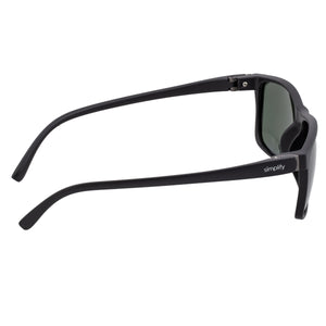 Simplify Ellis Polarized Sunglasses - Matte Black/Black - SSU123-GN