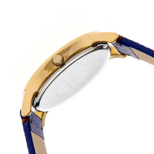 Load image into Gallery viewer, Simplify The 2800 Leather-Band Watch - Gold/Blue - SIM2804

