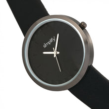 Load image into Gallery viewer, Simplify The 6000 Strap Watch - Gunmetal/Black - SIM6003
