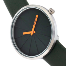 Load image into Gallery viewer, Simplify The 4000 Leather-Band Watch - Forest Green - SIM4002
