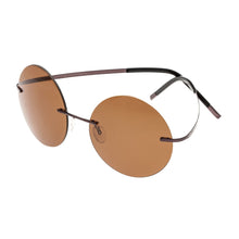 Load image into Gallery viewer, Simplify Christian Polarized Sunglasses - Brown/Brown - SSU114-BN
