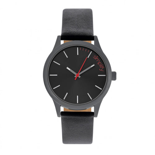 Simplify The 2400 Leather-Band Unisex Watch - SIM2404