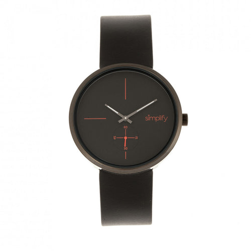 Simplify The 4400 Leather-Band Watch - SIM4404