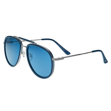 Load image into Gallery viewer, Simplify Maestro Polarized Sunglasses - Silver/Blue - SSU129-C6

