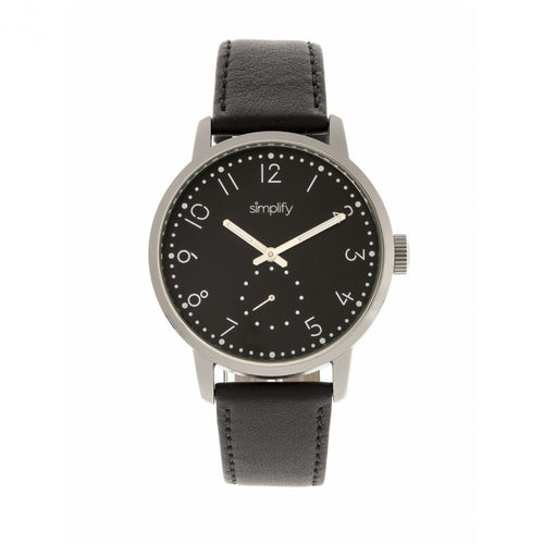 Simplify The 3400 Leather-Band Watch - SIM3402
