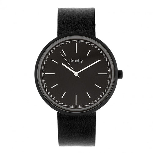 Simplify The 3000 Leather-Band Watch - SIM3001