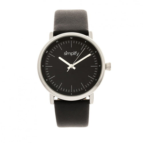 Simplify The 6200 Leather-Strap Watch - SIM6202