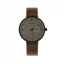 Load image into Gallery viewer, Simplify The 3900 Leather-Band Watch w/ Date - Dark Brown - SIM3906
