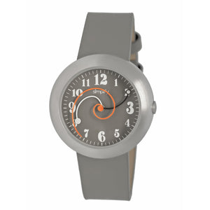 Simplify The 2700 Leather-Band Watch - Gray - SIM2703