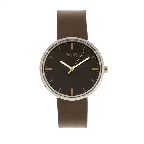 Simplify The 4500 Leather-Band Watch - SIM4502
