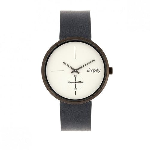Simplify The 4400 Leather-Band Watch - SIM4403