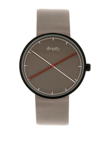 Simplify The 4100 Leather-Band Watch - SIM4102