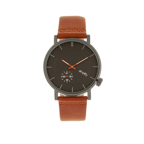 Simplify The 3600 Leather-Band Watch - SIM3607