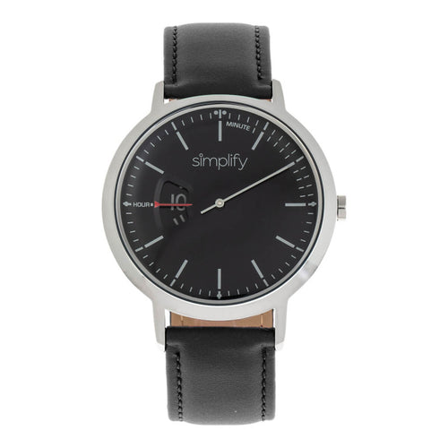 Simplify The 6500 Leather-Band Watch - SIM6502