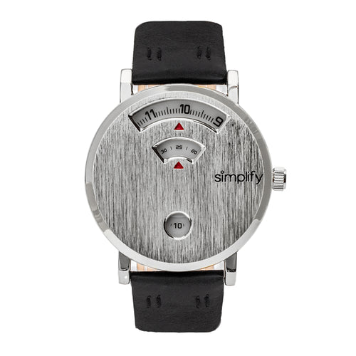 Simplify The 7000 Leather-Band Watch - SIM7001