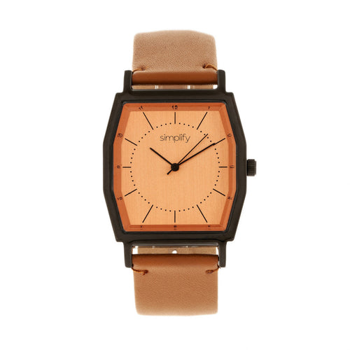 Simplify The 5400 Leather-Band Watch - SIM5406